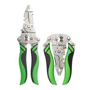 28 In1 Multi-Functional Folding Wire Strippers & Crimping Pliers Kit Industrial Grade Stainless Steel OEM Electricians Hand Tool