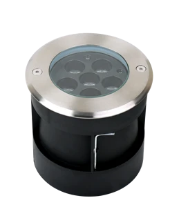 CE Buried Recessed Inground Aluminum Landscape 9W 12W DMX 512 Control RGB IP67 LED Underground Lamp