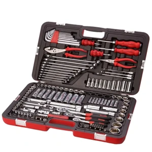 Mechanic Tools Automotive 150 Pcs Car Repair Tool Ratchet Socket Spanner Set for