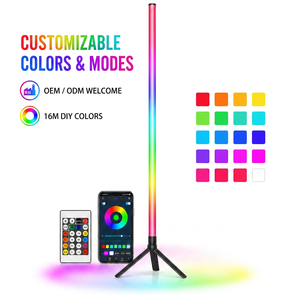 Modern Smart RGBIC LED Corner Floor Lamp Music Sync App Control Remote Button OEM ODM Custom 16M DIY Colors Wholesale
