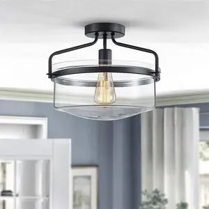 JYLIGHTING Factory Direct Sale Nordic Modern Led Ceiling Lamp Dinning Room Glass Ceiling Lamp