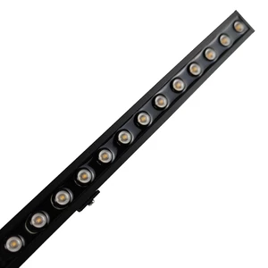 Engineering Building Bridge Lighting Facade Outdoor IP65 Waterproof 10W 12W LED Wall Washer Linear Light