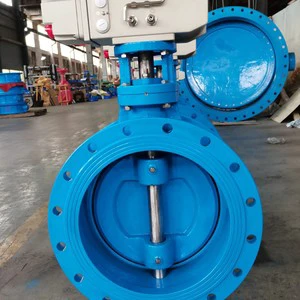 2507 Duplex Steel Butterfly Valve Sea Water Desalination Anti Corrosion Marine Butterfly Valve