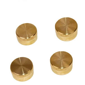 Brass Propane Tank Caps No Leak Threaded Valve Covers