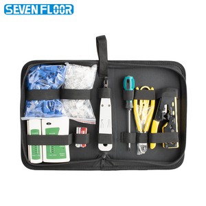Customizable Ethernet Network Tool RJ45 Pass-Through Crimping Tool Kit Cat7 Cat6 Cat5 Crimper Set