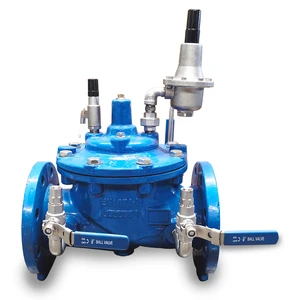 High Quality Manual Hydraulic Control Valve Water & Oil Gas Media Pressure Reducing Control Valve