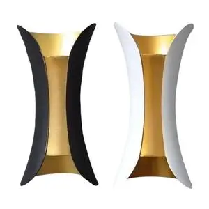 Double Head Outdoor Waterproof Wall Spot Lamp Courtyard Garden Decoration Wall Lamp Gu10 3000K-6500K Holiday Lighting