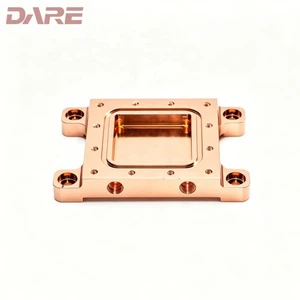 Wholesale C10100 Copper Fin AMD Cooling Base High Thermal Conductivity with Passivation Ultrasonic Cleaning for Electronics