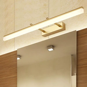 24 Inch LED Modern Black Bathroom Vanity Lights Over Mirror Vanity Lighting Fixtures for Bath Matt Black Bathroom Light Fixtures
