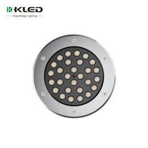 KLED Lighting Recessed Ground Mounted Garden Paver Lights IP66 Adjustable Underground Lamp Remote Control 5-Year Warranty