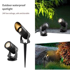 18W & 30W IP65 Outdoor Aluminum LED Lamp Body Waterproof Garden Light for Landscape & Lawn New Design