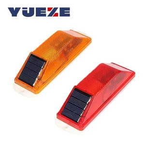LED Warning Lamp Strobe Solar Lamp Solar Flash Warning Lamp Car Truck Night Driving Safety Light Traffic Bridge Caution Light