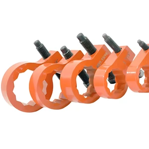 BOLTORQ BW104 Orange Alloy Steel Automatic Hydraulic Press Tool 5L Capacity Safety Backup Wrench Magnetic Bolt Wrench Automotive
