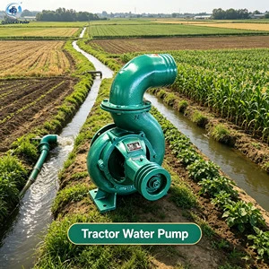 Tractor Supporting Diesel Centrifugal Water Pump, Large Capacity Pump for Farmland Watering