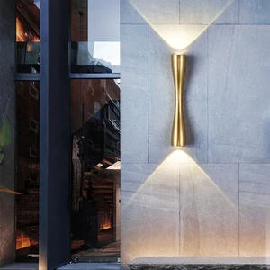 LED Outdoor Garden Waterproof Wall Light 6W Modern Indoor Bedroom Living Room Hotel Corridor Stairs Wall Light IP65