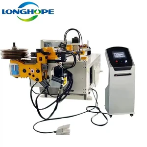 Heavy-Duty Hydraulic Pipe Bending Machine for 4-Inch Schedule 80 Steel Pipe