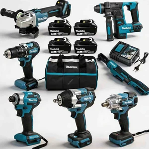 Factory Direct Sales 18V LXT Brushless Power Tool Kit with Battery Charger Industrial Construction Electric Power Tool Combo Set