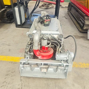 Closed Scene Water Proof Rubber Tracked Underwater Desilting And Dredging Robot For Sludge Cleaning