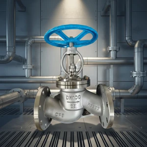 Globe Valve Price List Factory Direct High Quality Stainless Steel DIN Flange Steam Globe Valve One Piece MOQ