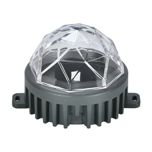 Outdoor 100mm DMX Control LED Pixel Lights Red Green IP65/67 for Bridge Supermarket Theme Park Garden Lighting Aluminum PC