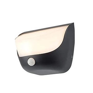 Die-Cast Aluminum LED Wall Light with PIR Motion Sensor 700LM 3000K IP54 Weatherproof for Exterior Patio and Villa