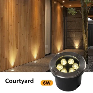 Outdoor Garden Buried Floor Step Inground Lamp AC 220V LED Underground Light