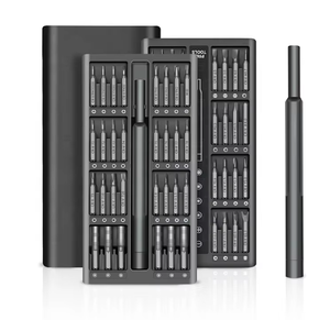 Portable Electric Cordless Mini Power Precision Screwdriver Set Rechargeable Magnetic Repair Tool Kit with LED Lights