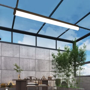 Outdoor LED Ceiling Light Waterproof Insect-proof Long Strip Light Terrace Sunroom Eaves Balcony