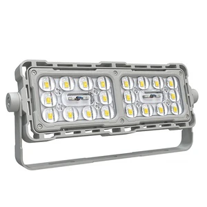 360W/480W Infinitely Adjustable 180 Angle SMD7070 LED Tunnel Light ADC12 Aluminum Body IP67 IK08 Impact Resistant 3000-5700K