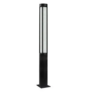 3M Hight Pole Outdoor Aluminum Garden Lighting Waterproof Landscape Park Round LED Street Pillar Lamp 30W