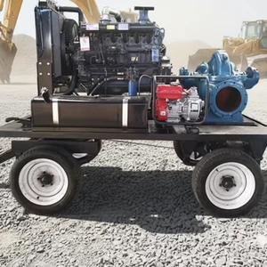 Weifang diesel Engine Water Pump for Gold Mine Export to Afghanistan Flow 600 900 Head 50m Used for Gold Mine Dewatering