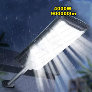 900000LM 1000W/8000W/4000W Outdoor Solar Lamp Sunlight Motion Sensor Light Waterproof Street Wall Yard Lamp With Remote Control