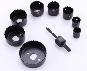 16pcs Steel Wood Hole Saw Kit Set for Wood Drilling 6mm Diameter for Plastic Application