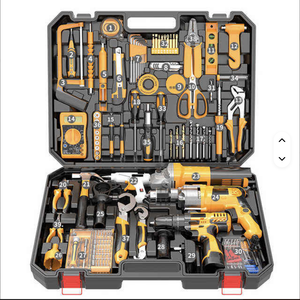 Multifunctional Household Kit Power Drill Combo Kit Electrician Tool Set Drill Machine Set Tools Kit Power Tool Sets