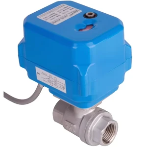 ODM OEM Factory Price 9V-24V Electric Ball Valve Actuator 2/3 Way Stainless Steel Ball Valve Motorized Ball Valve 1/2