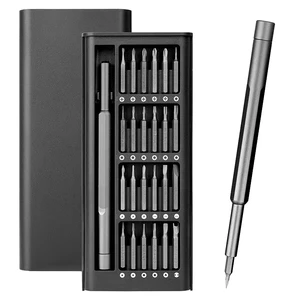 Precision 25pcs Mini Screwdriver Set for IPhone Industrial Grade Steel Handle Customized OEM Mobile Phone Repair Tools ABS Box