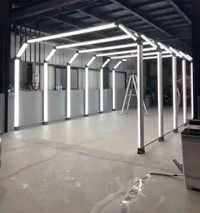 Tunnel LED Car Detailing Lights - 1800W High Brightness Indoor Auto Care Lighting For Vehicle Tunnel & Workshop Garage