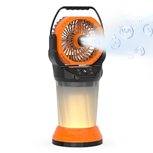 Trending Multiuse Misting Spray Fan Oscillating Humidify 40H Camping Outdoor Fan