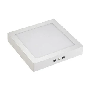 High Brightness 6w 12w 18w 24w Surface Plastic Led Panel Light for Hotel Club Home Room Dinning Shop
