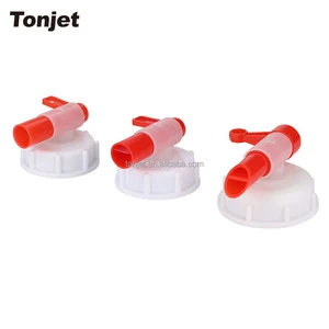 DIN51 61 71 Manual Plastic Ball Valve Pail Tap 15-60L Tank Horticultural Nutrient Solution Water Red White Plastic Faucet