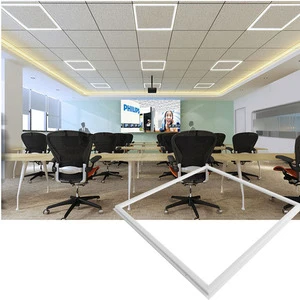 Flexible Light Panel 600X600 square Flat Lamps Aluminum Frame Led Panel Light