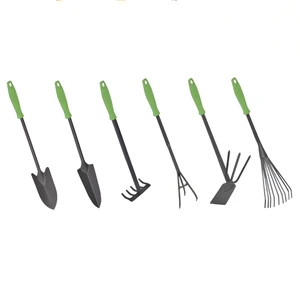 7 Pcs Carbon Steel Industrial Grade Garden Tool Kit Heavy Duty Multi-Purpose Portable Hand Tool OEM Customizable