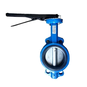 JHY Brand Cast Iron/Stainless Steel Low/Normal Temperature Manual Butterfly Valve Water DN40-DN1200 5-Year Warranty Valve