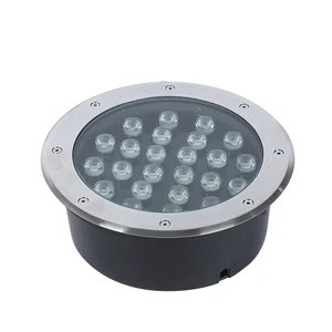 6W 9W 12W 15W 24W 36W Round COB Outdoor Waterproof IP65 Stainless Steel Led Underground Lamp