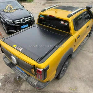High Quality Aluminum Roll Pickup Truck Bed Cover Retractable Roller Lid Hard Electric Tonneau Cover For TOYOTA HILUX REVO VIGO
