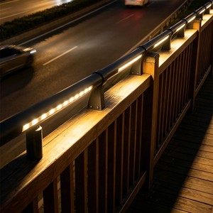 LED Low-Altitude Guardrail Flood Lights for Outdoor Waterproof Handrails Elevated Tunnel Lighting River Project Light