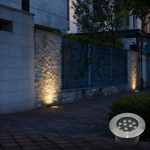 Underground Lights Ip67 Inground Led Light Underground Lamp Waterproof Stainless Steel Led Underground Lamp Embedded Outdoor 12W