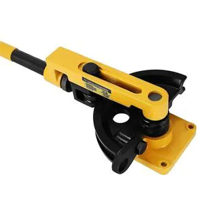 Portable Hydraulic Cast Steel Manual Pipe Bending Machine Pump for Stainless Steel/Aluminum Alloy Tubing 90 Angle Bending
