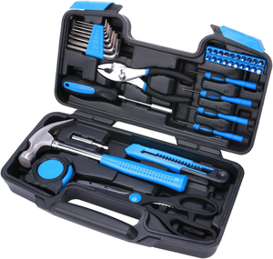 OEM Customizable Household Manual Woodworking Tool Set Hard Box Combination Repair Gift Set