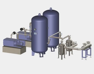 100*2 M³/h Industrial-Grade Oilless Claw Pump System Low Pressure Feature For Machining Made In China